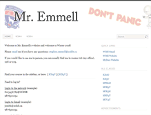 Tablet Screenshot of emmell.org